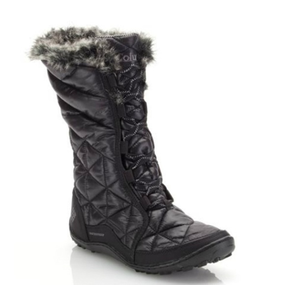 Columbia Shoes Columbia Minx Mid Black Ladies Winter Boots Size 9 Poshmark